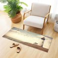 thumbnail image 2 of Coolnut Lighthouse Pattern Bath Mat, Dry Quickly Non Slip Absorbent Bath Rug, Soft Living Room Bedroom Home Floor Mats, Bath Mats for Bathroom, Tub and Shower 20" x 39" Home Decor, 2 of 7