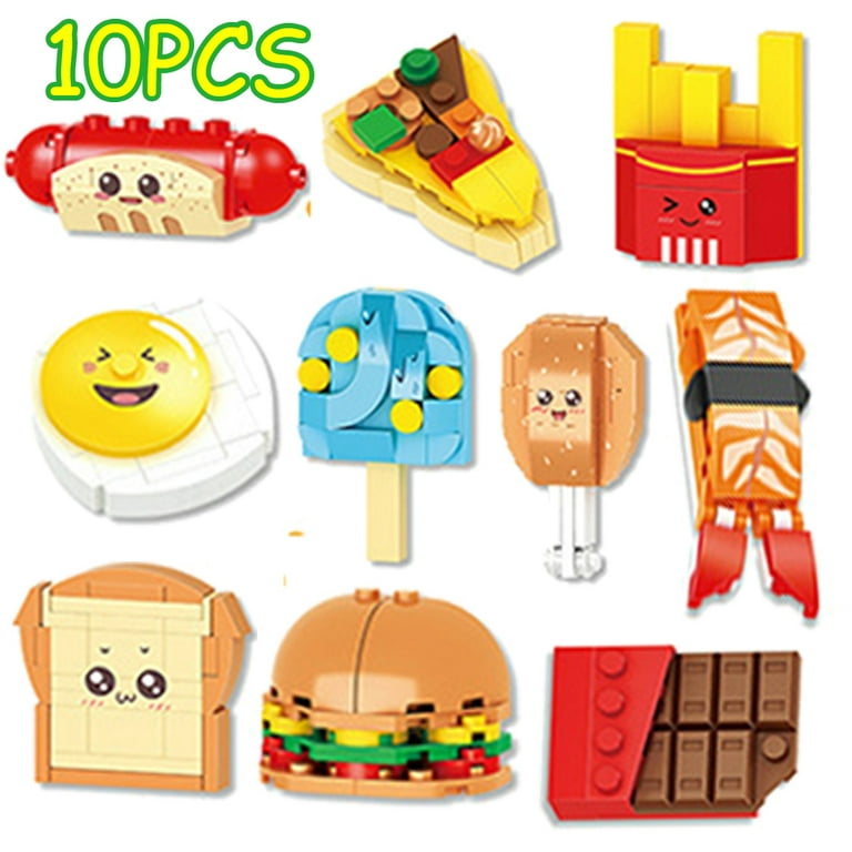 10 PCS Dessert Block Valentines Day Gifts for Kids, Toys for School  Exchange Gifts, Party Favors 