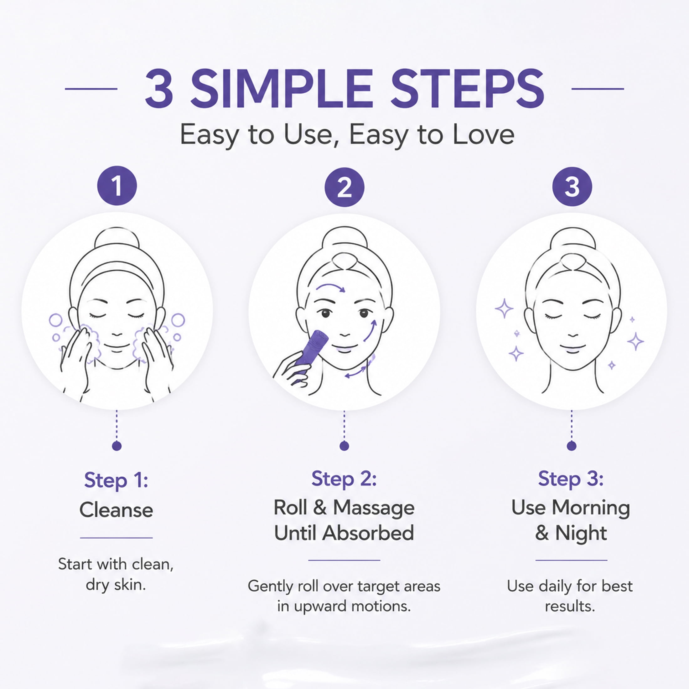 AgeVance Neck Firming Cream with Roller 2 Pack,Neck Creams Tightening Lifting Sagging Skin,Gentle Korean Style Skincare,Deen Hydration Moisturizing, Minimizes Appearance 1.76 fl oz *2