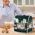 thumbnail image 6 of ZIATUBLES Stand Mixer Dust Cover Comfort Polyester Kitchen Appliance Decor Cover Compatible with 4.5-5 Quart Washable Home Accessories with Front Pockets, Cat Book Coffee Flower, 6 of 7