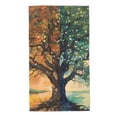 thumbnail image 1 of Fotbe Seasonal Tree Reflection Toalla Premium con Patrón, Toalla de Microfibra de Secado Rápido, Ligera y Altamente Absorbente (27.5x16in), Ideal para Uso Diario, 1 of 6