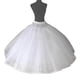 thumbnail image 2 of Vestido de novia de tul de 8 capas para mujer, con enaguas y sin aros, 2 of 6