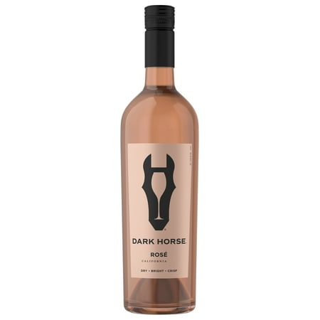 Dark Horse California Rose Wine, 750 ml Glass Bottle, 13% ABV