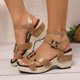 thumbnail image 2 of WILLBEST Sandalias De Mujer Zapatos De Playa Zapatillas De Mujer Sandalias Planas De Una Sola Pieza Para Vacaciones En La Playa 1128, 2 of 9