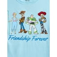 thumbnail image 3 of Toy Story Girls Front Back Graphic Tee with Embroidery, Sizes 4-16, 3 of 3