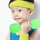 thumbnail image 5 of Juego de 4 pares de mancuernas para niños pequeños, de plástico, con sonido, para gimnasio y educación temprana., 5 of 8