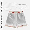 thumbnail image 3 of FORMRS Boys Swim Trunks Quick Dry Mesh Liner Boardshorts Sizes XS-XL, Christmas Forest, 3 of 7