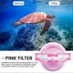 thumbnail image 4 of Dive Filter for X3 Waterproof Case, Red+Pink+ Filters, 4 of 5