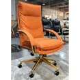 thumbnail image 4 of Small personal Office Furniture Set Wood Office Executive Table Loft Ins Home Study Space Design Manager Custom Office Desk Sets My Lux Decor Round, 4 of 10