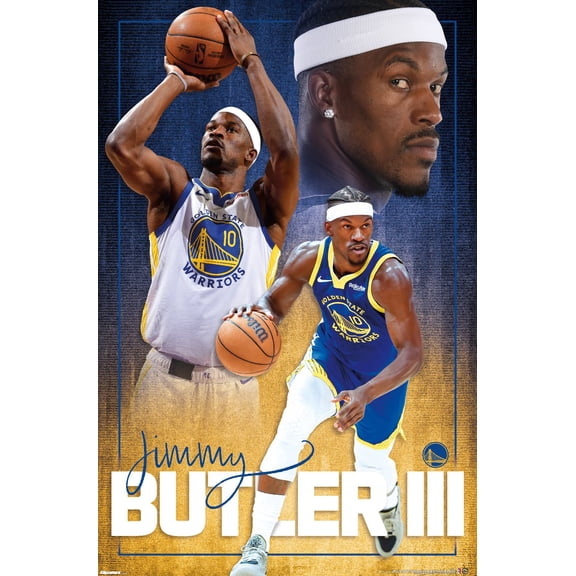 NBA Golden State Warriors - Jimmy Butler 25 Wall Poster, 22.375" x 34"