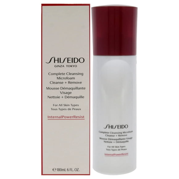 Microespuma limpiadora Shiseido Complete 180 ml