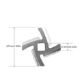 thumbnail image 2 of Jinsinto 2 pcs Meat Grinder Plate Blade,Meat Grinder Accessories Meat Grinder Cutter Knife, 2 of 4