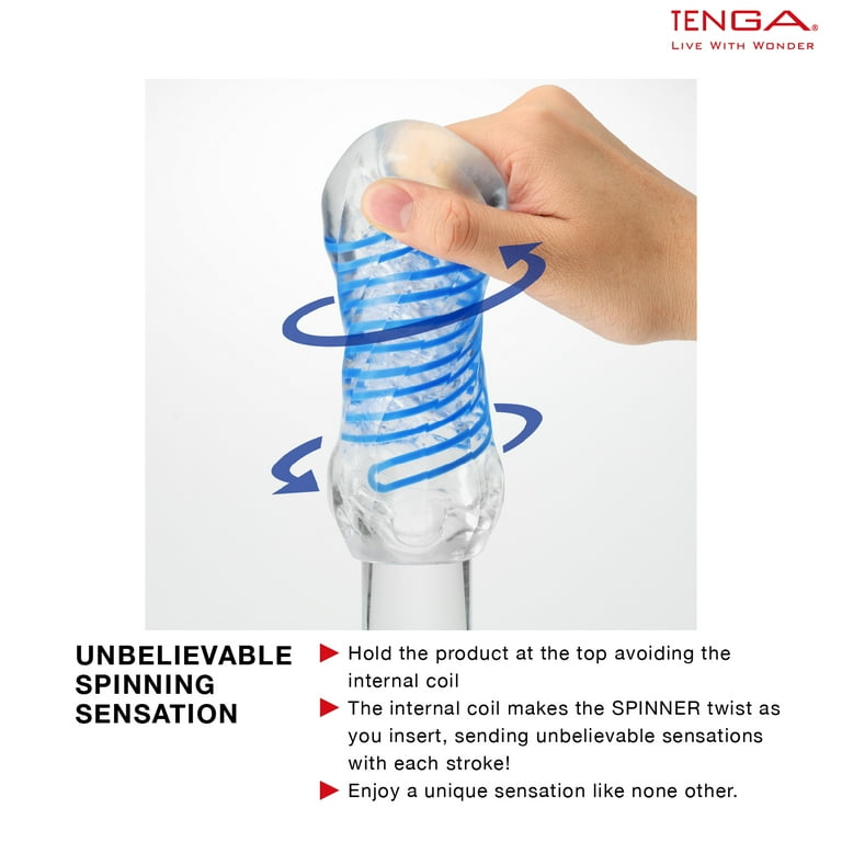 TENGA SPINNER DX 03 STEPS Reusable Stroker Spinning Masturbator -  Walmart.com