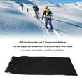 thumbnail image 3 of Electric Heated Scarf, 3 Temperature Settings Lightweight Soft USB Rechargeable Heated Scarf For Men Women, 3 of 8