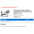 thumbnail image 2 of Fuel Pump and Sender Assembly - Compatible with 1997 Mercury Grand Marquis 4.6L V8, 2 of 2