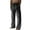 Dark Gray, variant on Simua Men's Linen Blend Hawaiian Beach Pants | Elastic Drawstring Waist Straight Leg Trousers with Coconut Tree Print for Summer Casual Wear