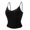 Black, variant on ZNQHFRE Women's Lace Camisole Tank Top With Built-In Bra Pads, Adjustable Spaghetti Strap, Sleeveless Layering Cami Top L