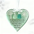 thumbnail image 6 of Bwiyojiz Home Decor Christmas Decorations Hanging Ornaments Heart-shaped Sea Glass Friendship Decoration Handmade Heart Souvenir, Gifts for Mom, 6 of 9