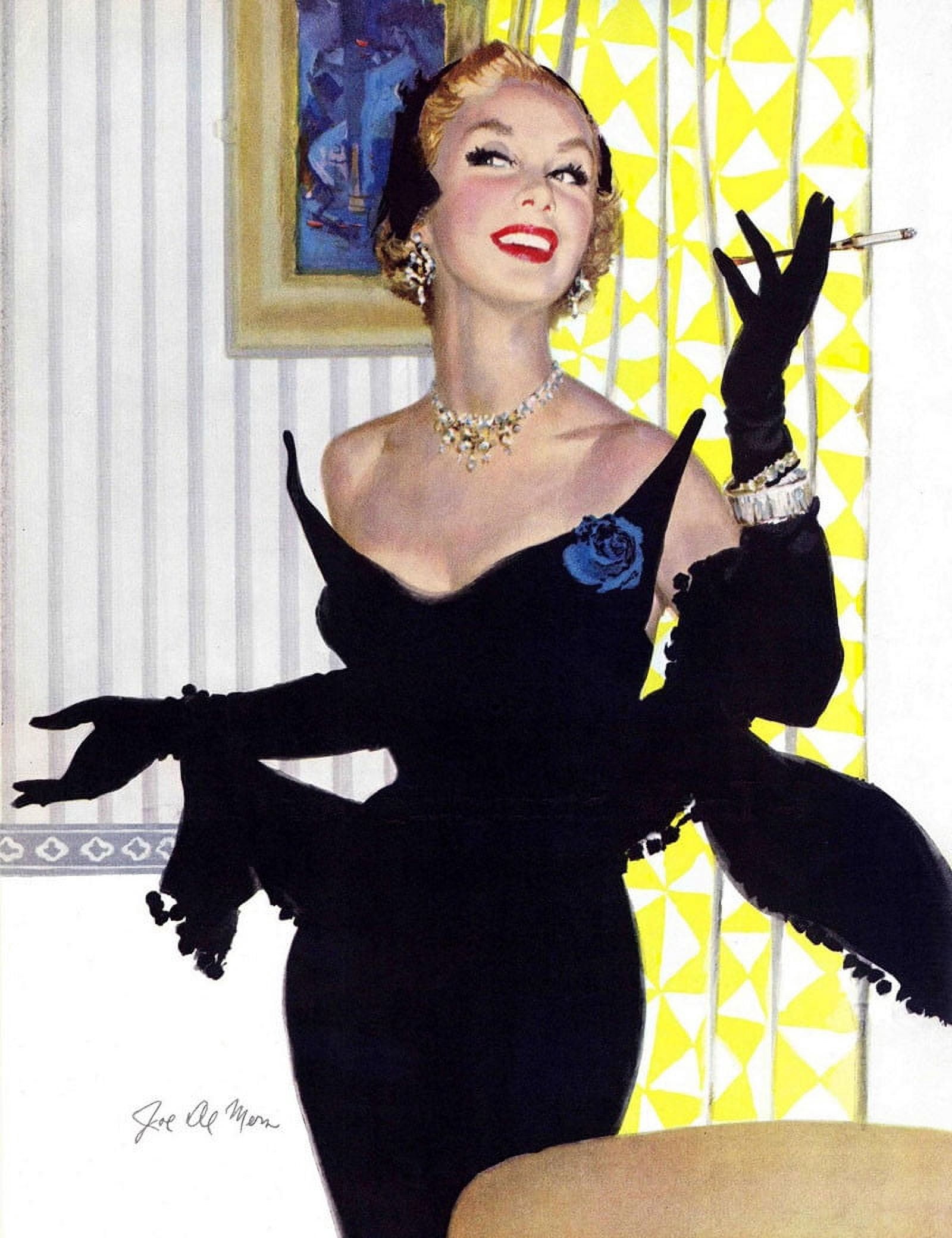 Marmont Hill "Clever Women Are Dangerous Too" by Joe de Mers Painting Print on Canvas