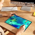thumbnail image 4 of 10.1-Inch Android 13 Tablet PC with 2K Display, 2.4G/5G WiFi, Bluetooth, Dual SIM, 16MP+32MP Camera, 2GB+16GB, 256GB Expandable, 12000mAh Battery, 4 of 8