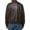 Brown, variant on Bsa Popular Motorcycle Faux Leather Jacket Men's -BSA Designs