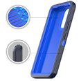 thumbnail image 4 of NIFFPD Samsung Galaxy A53 5G Case with Screen Protector Full-Body Shockproof Phone Case for Galaxy A53 5G with Belt-Clip Holster Blue&Blue, 4 of 7