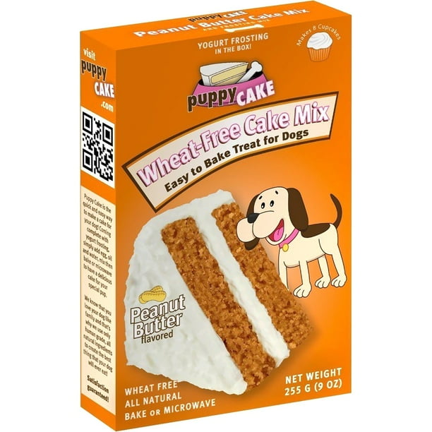 Puppy Cake WheatFree Peanut Butter Cake Mix and Frosting