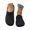 Black, variant on Women's Rubber Flat Walking Mules Breathable Closed Round Toe Backless Slip-On Soft Sole Work Sandals Summer Light Casual Daily Slippers