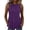 RYE1-Purple, variant on Brqkzdu Babydoll Tank Tops for Women Summer High Neck Flowy Sleeveless Shirts Dressy Casual Lightweight Beach Tanks