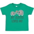 thumbnail image 3 of Inktastic My Auntie Loves Me Boys or Girls Baby T-Shirt, 3 of 5