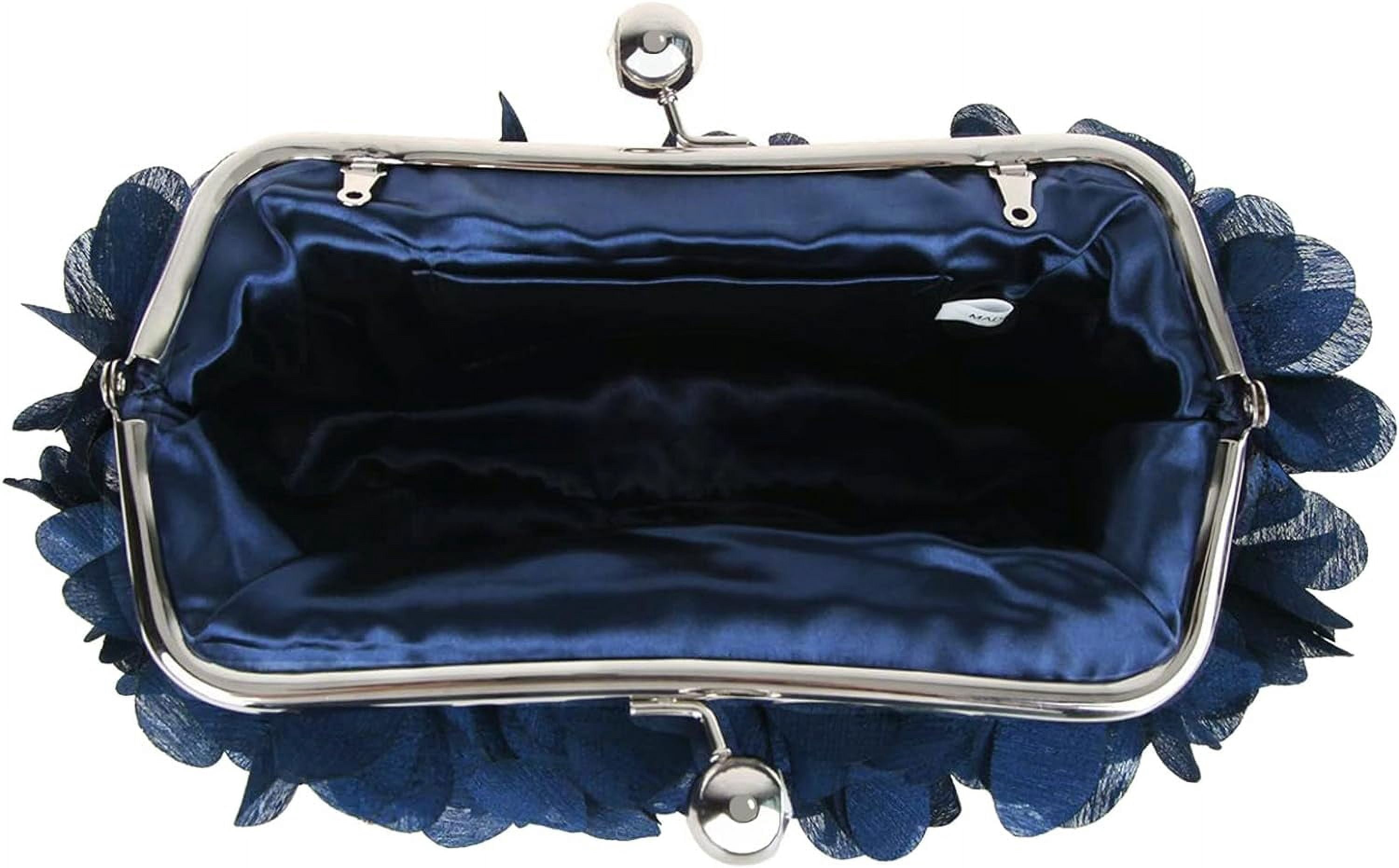 Women Clutch Evening Bag Small Floral Purses with Chain for Wedding, Party, Prom