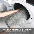 thumbnail image 3 of Junovo Soft Bathroom Rug Runner Absorbent Microfiber Bath Rugs for Bathroom Non Slip Bath Mat for Tub, Shower Floor, 24"x36",Gray, 3 of 6