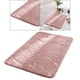 thumbnail image 3 of 1 Uds. Alfombrils de baño alfombril de baño antideslizante de poliéster alfombra de alfombrils de baño suaves y cómodas Rosa 40x60cm Macarena Cocina Baño Alfombras Alfombra, 3 of 7