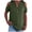 Army Green, variant on COMVALUE Women's Casual T-Shirt Solid Loose Fit Off-Shoulder V-Neck Short Sleeve Blouse for Summer Relaxed Style (Black, XXL)