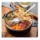 thumbnail image 2 of Bento Lunch Box Acero inoxidable con Picnic Food Fruit Container Caja de almacenamiento para niños adultos - Negro Soledad recipiente de acero inoxidable, 2 of 9