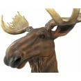 thumbnail image 2 of IH Casa Decor Polyresin Moose Head Emperor 23.5", 2 of 5