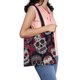 thumbnail image 2 of ABPHQTO Día Muerto Colorido Azúcar Cráneo Adorno floral Flor Bolsa de lona Reutilizable Bolsas de compras Bolsas de compras Bolsa de asas 36x41 cm, 2 of 2