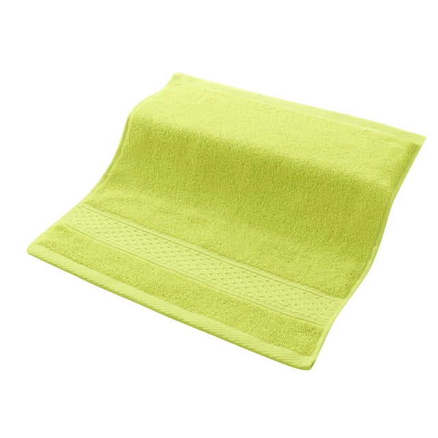 Moins de 5 Serviettes Unies en Coton pour la Maison Serviette Carrée Douce Absorbante pour le Visage Textile