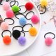 thumbnail image 3 of Lazos para el cabello de colores - Accesorios para el cabello para niñas pequeñas - Pompones elásticos con lindas pinzas para el cabello de conejito, 3 of 5