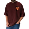 thumbnail image 1 of Men's T-shirt T-shirts Graphic Text Pool3D Printing Street Casual Short Sleeve Printed Clothing Basic M, 1 of 5