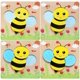 thumbnail image 5 of Juego de rompecabezas de madera Sincero para niños de 1 a 4 años educativo de animales, 5 of 5