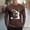 (Casual 21)Coffee, variant on DayScoop Halloween Short Sleeve T-Shirts for Men Fashion Summer Print Tops Round Neck Breathable Tees Plus Size S-5XL