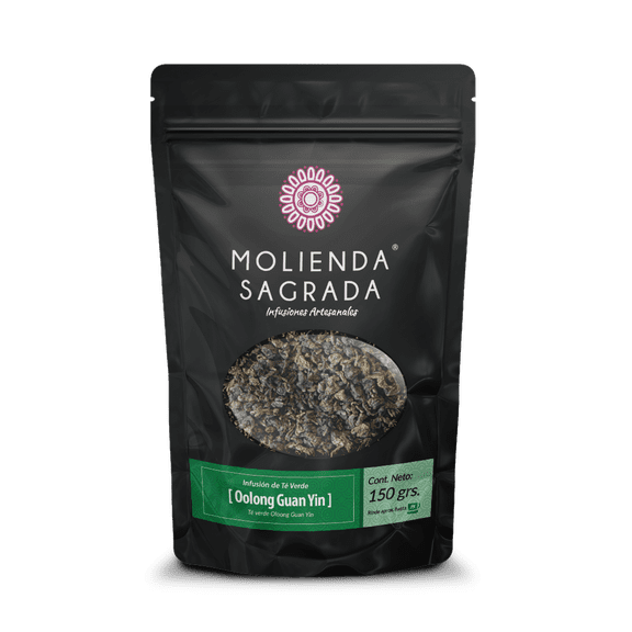 Molienda Sagrada - Té Verde Oolong Guan Yin 150 Gr. - 100% Natural