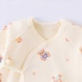 thumbnail image 4 of CAUYDY Baby Girl Gift Newborn Sleepers Preemie Clothing 3-6M 9-12M 18-24M Long Sleeve Romper Fall Winter Infant Girls Soft Pajamas Toddler Bodysuit Sizes 0-1 Months,Navy, 4 of 4