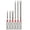 1set, variant on 6PCS Magnetic Screwdriver Bits Set, Pagoda Shaped Drill Bit Set with 1/4" Hex Shank, S2 Steel Magnetic Drill Bit Set for Electric Drills, Screwdrivers, Impact Drivers and Wrenches