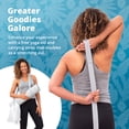 thumbnail image 4 of Greater Goods Yoga Mat – Extra Thick, Non-Slip Workout Mat for Yoga & Pilates, High-Density Fitness Mat with Carrying Strap, Gray, 4 of 6