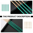 thumbnail image 2 of Miangastore 10Pcs Ear Cleaning Sticks Cleaning Tools Removal Needles (Green), 2 of 8