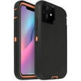 thumbnail image 5 of Entronix Heavy Duty Case Designed for iPhone 11 Shockproof Triple Layer Rugged Case, Orange, 5 of 6