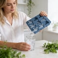 thumbnail image 3 of VMWMSSR Animal Theme Silicone Ice Trays, Reusable Non-Stick Zoo Themed Freezer Molds, Food Grade Ice Cube Makers For Drinks 9 Cavity Blue4-16x22cm, 3 of 3