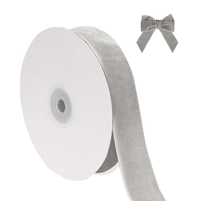 Event & Party Product Title Christmas Velvet Ribbon for Wrapping Decorations and Invitations 1 Inch Wide Thin Fabric Ribbon Ideal for Tree Ornaments Wedding Invitations and Festive Crafting
